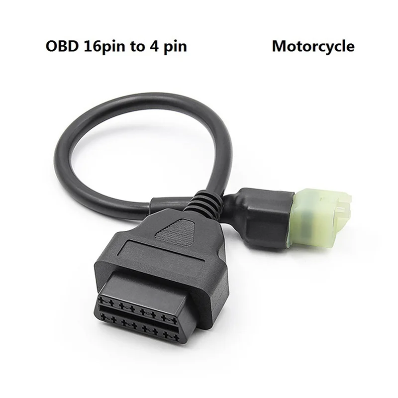 

2X OBD2-контактный диагностический адаптерный кабель, детали обнаружения неисправностей мотоцикла для мотоциклов Honda