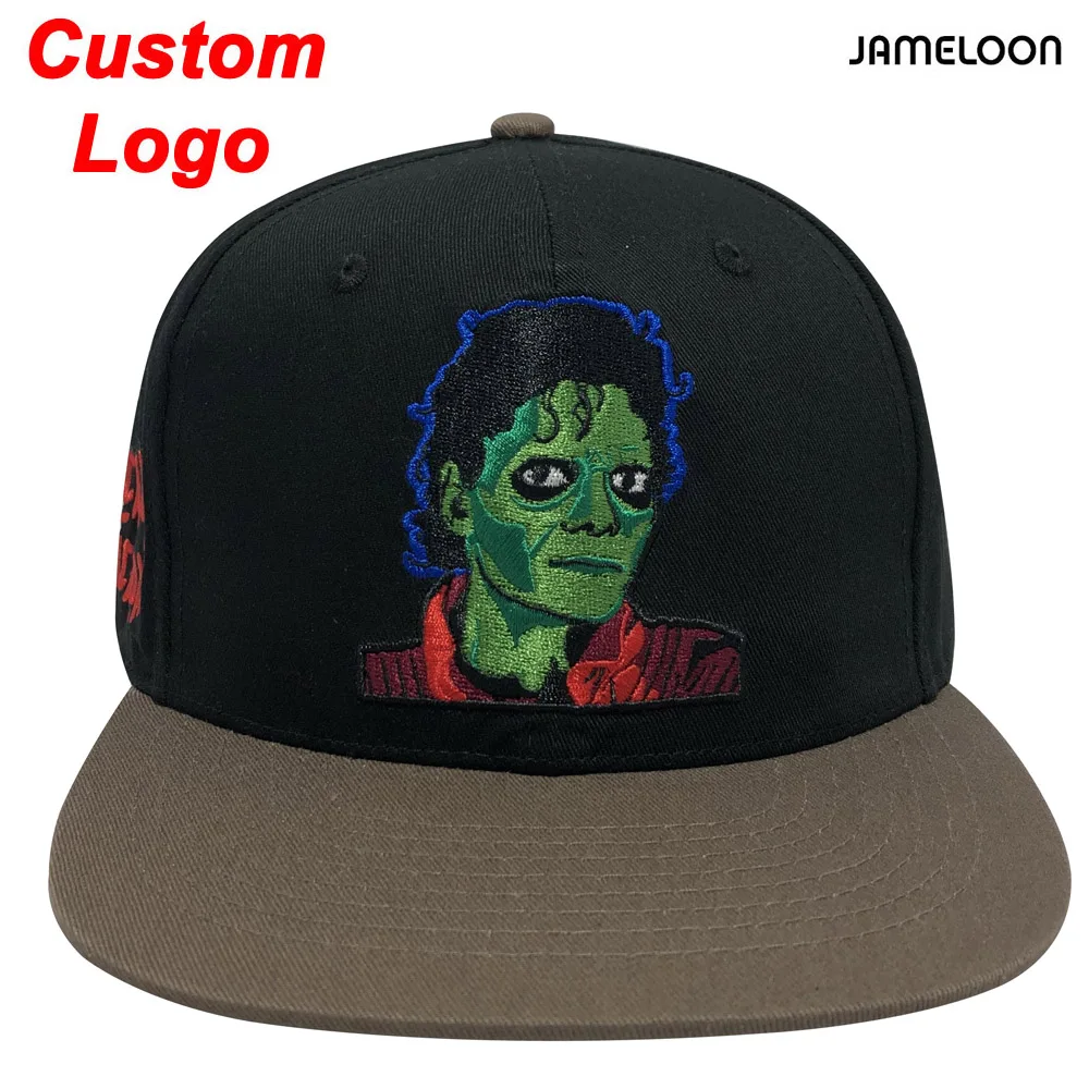 Custom Baseball Ghost Devil Cap Football Tennis Golf Sport Club Player Names Beach Outdoor Journey Customize Snapback Hat