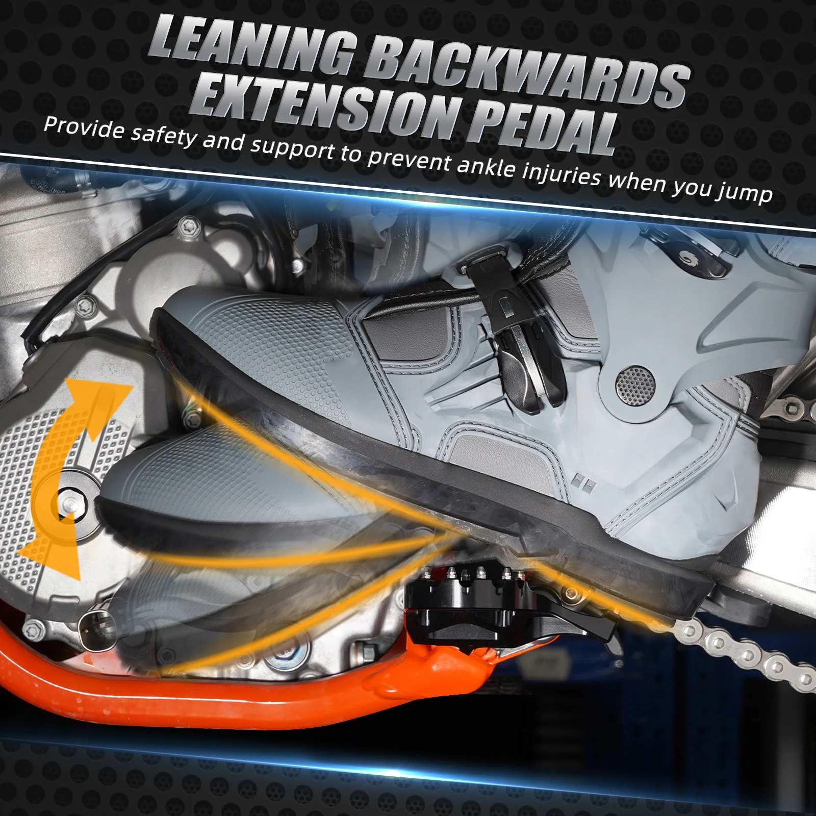 لياماها Tenere 700 XTZ 700 Tenere 700 رالي الطبعة 2020-2023 T700 World Raid 2022 دراجة نارية موسع أوتاد القدم مساند القدم