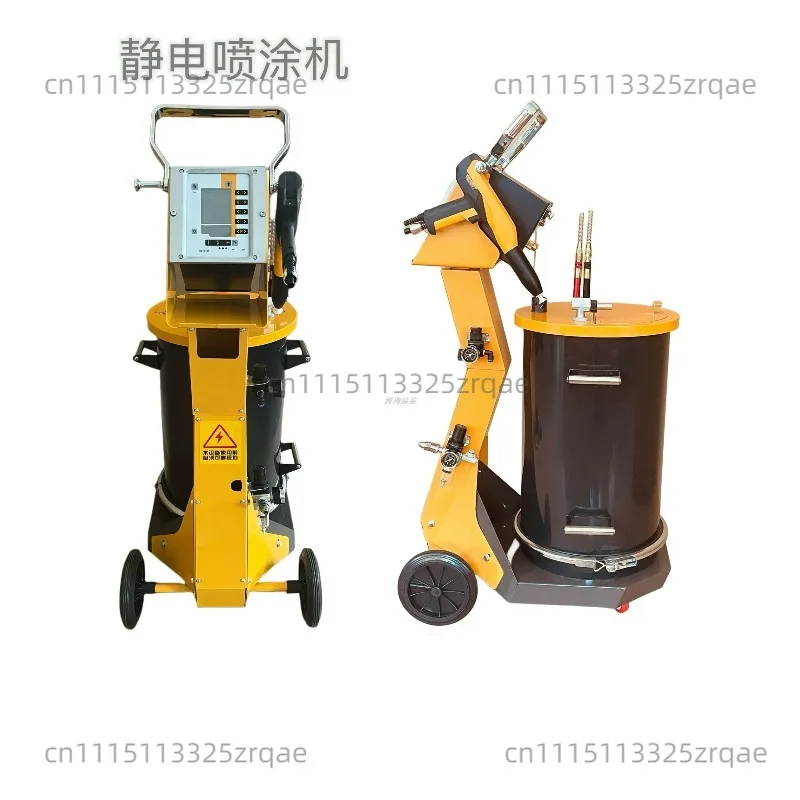 Electrostatic Opti Manual Powder Coating Machine Spraying Gun Coating Production Line for Steel Motor Pump