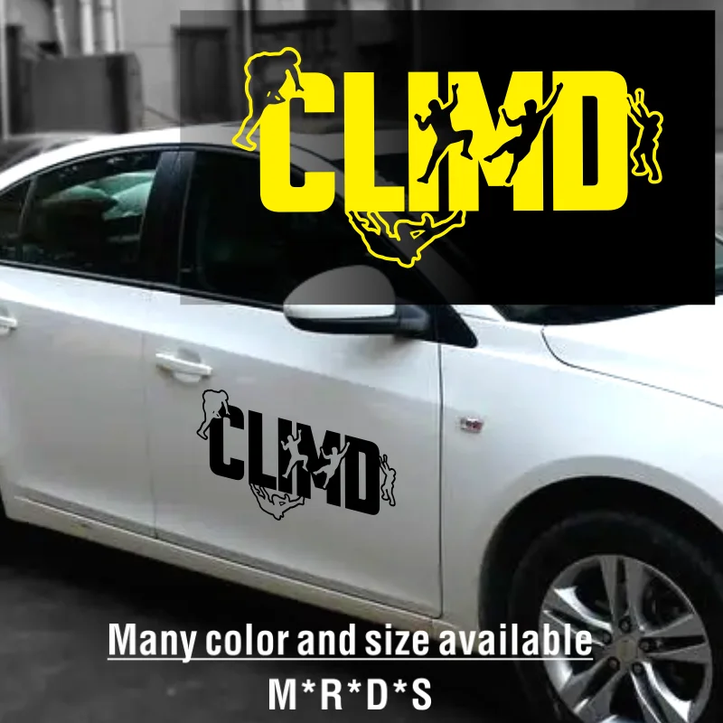 Climb Climbers Climbing Car Sticker For Laptop Bottle Truck Phone Motorcycle Van SUV Vehicle Paint Window Wall Cup Fishing #182