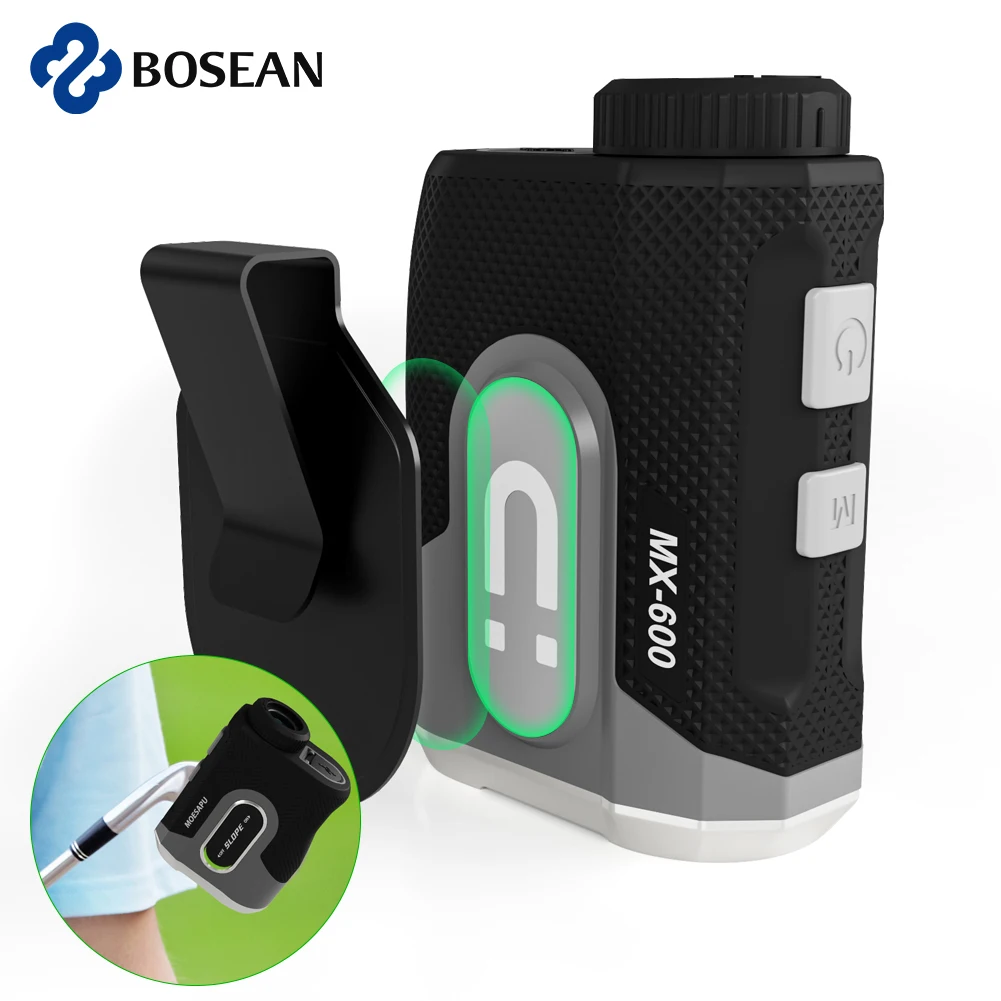 

Bosean Oem Wholesale 800m/1000m Long Distance Golf Rangefinder Magnetic Digital Golf Range Finder