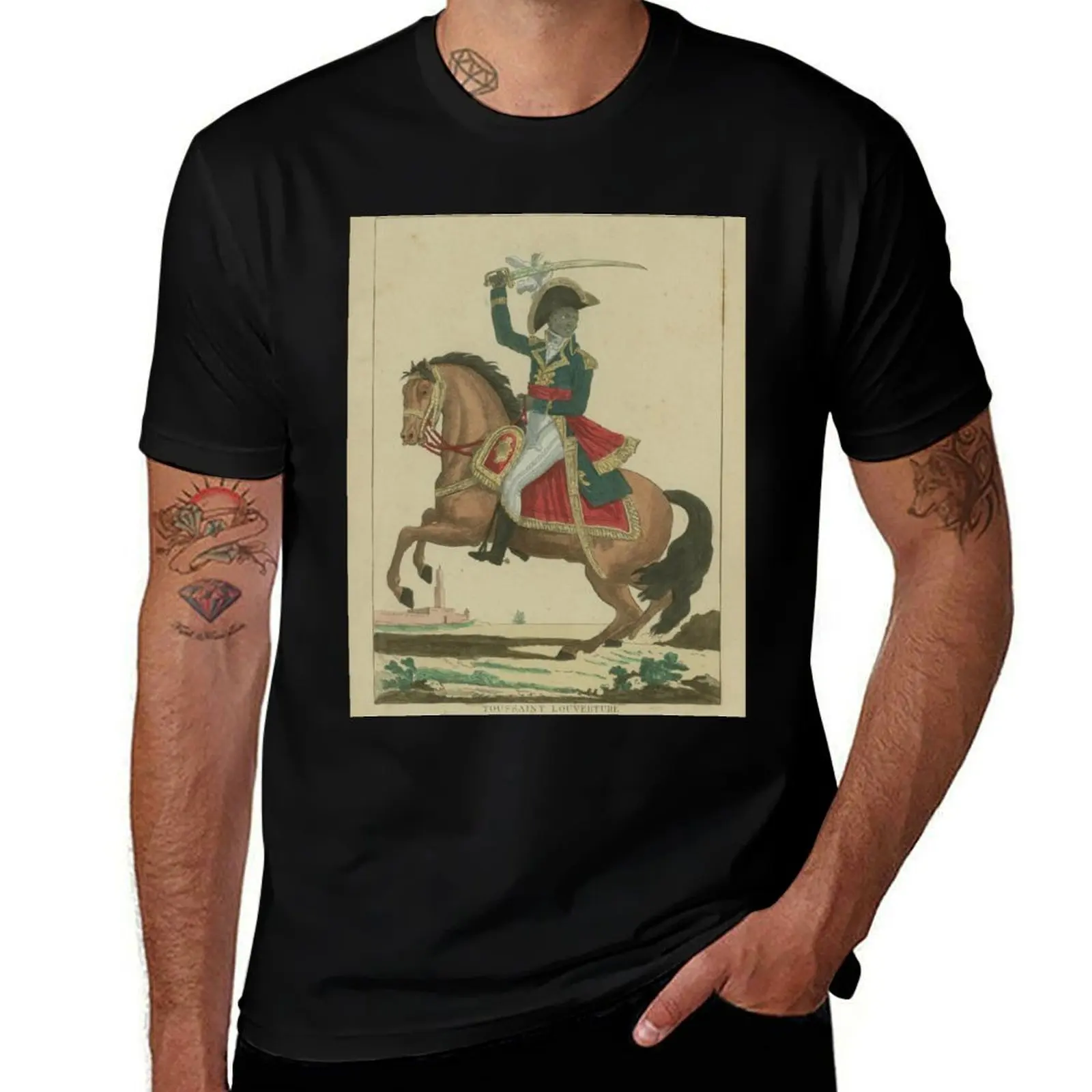 Toussaint L'Ouverture T-Shirt Work Wear Short Sleeve T-Shirt