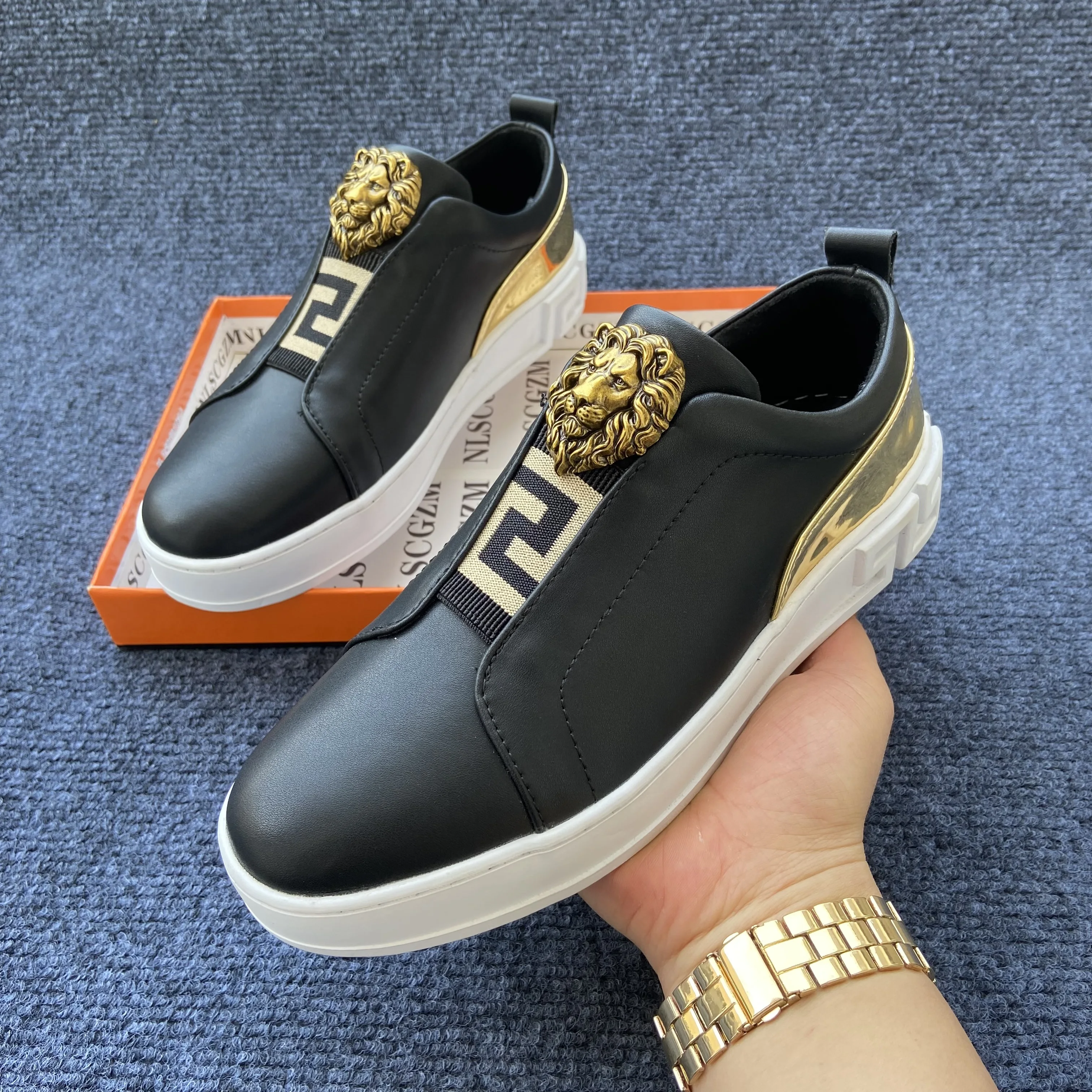 

original shoes brand casual sneaker stylish shoes for man loafers flats women's sneakers and casual shoes black white size 37-46