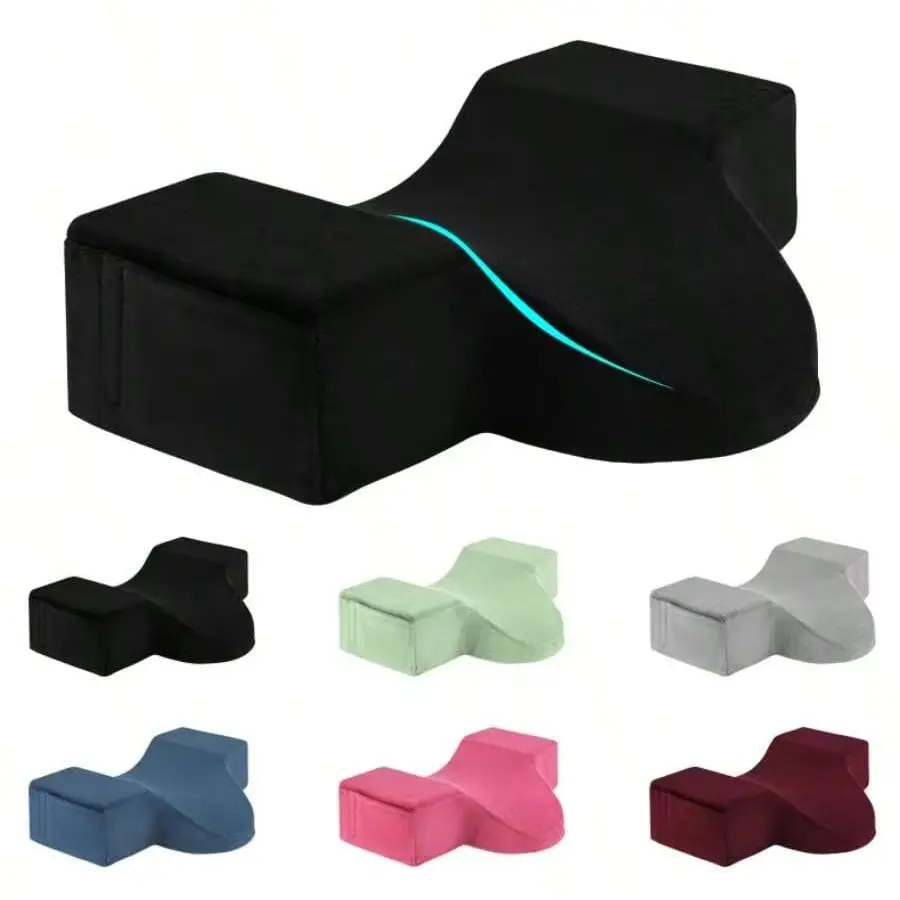 

U-образная подушка из пены с эффектом памяти, подушка для накладных ресниц, эргономичная изогнутая подушка для шеи, салон, домашний макияж для трансплантации ресниц