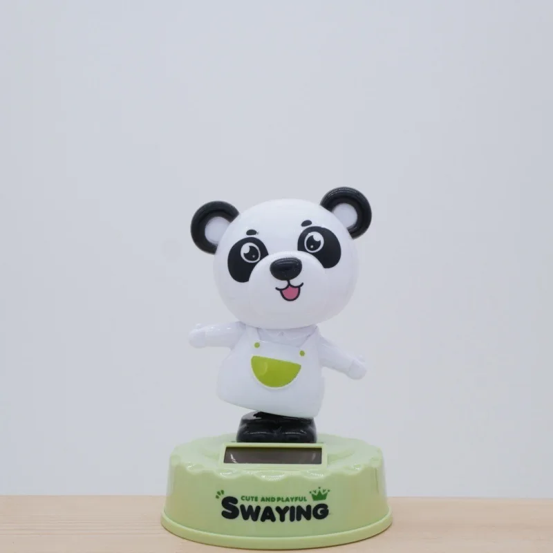 حار بيع الحلي الداخلية للسيارة ، الحلي الدب رائد الفضاء ، دمى الدب سهلة ، الحلي سيارة تعمل بالطاقة الشمسية