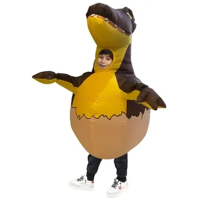 Children's Dinosaur Egg Inflatable Clothes Christmas Clothing Tyrannosaurus Rex Cute Funny Shape Dinosaur Clothing Performance