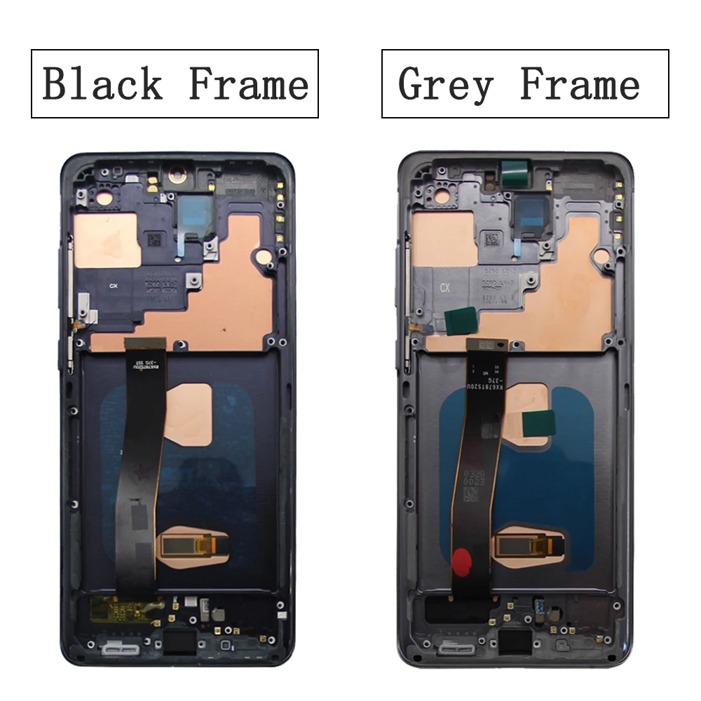 Nuovo Display AMOLED Per Samsung Galaxy S20 Ultra 4G 5G Display LCD Touch Assemblea di Schermo Per Samsung S20 Ultra G988B/DS G988U LCD