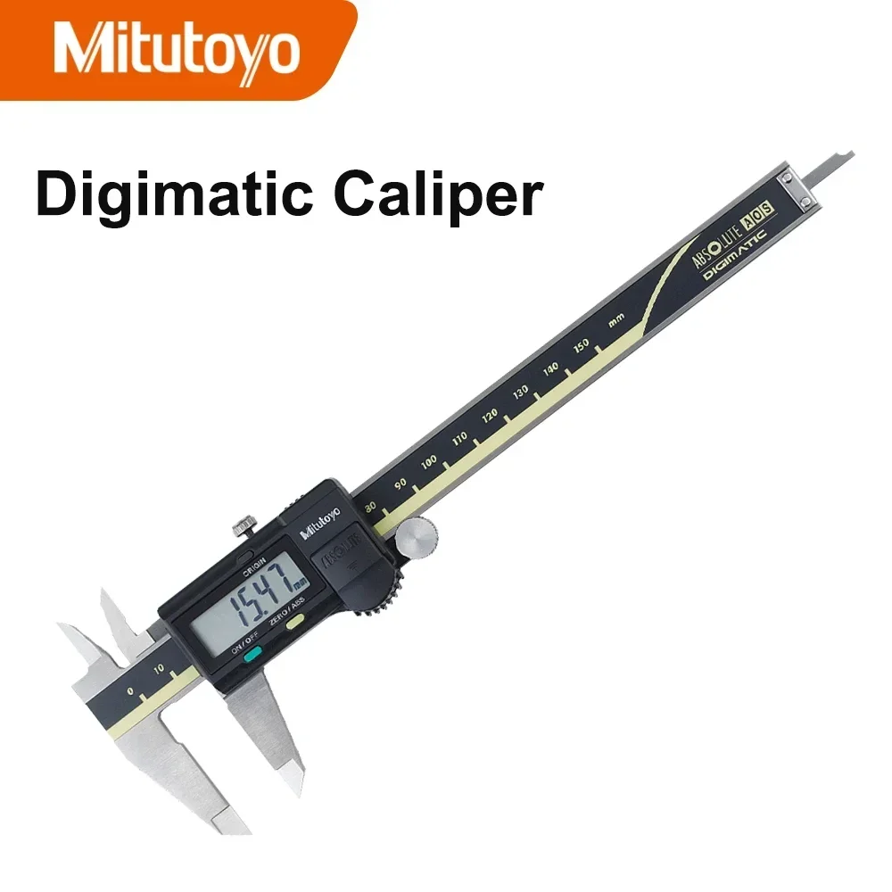 Mitutoyo Digital Vernier Caliper with LCD Screen Stainless Steel 500-181/182-30 0-150mm/0-200mm Measuring Tool