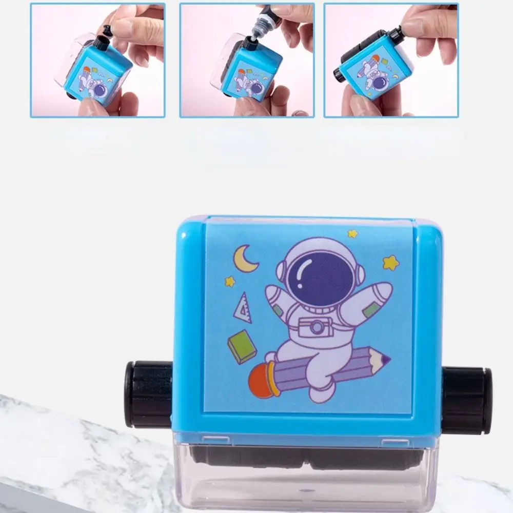 Children Teacher Supplies Division Student Stationery Math Practice Roller Arithmetic Stamp Number Rolling Stamp Math Calculate
