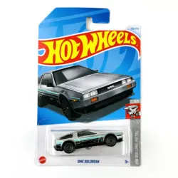 2024-236 Hot Wheels Cars DMC DELOREAN 1/64 Metal Diecast Model Collection Toy Vehicles