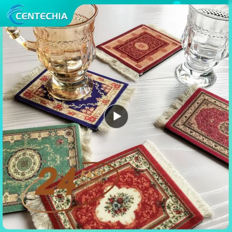 Persian Carpet Style Rubber Anti-slip Mousepad Durable Printing Rectangle Gaming Mouse Pads Computer Tablet Mat