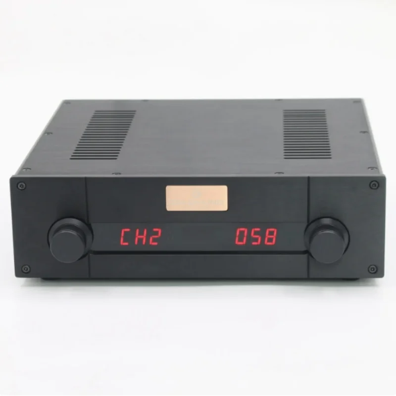 

STR12A Reference SLP90 Circuit 12AU7/ECC82 Vacuum Tube Preamplifier HiFi Stereo Remote Control Audio Preamp