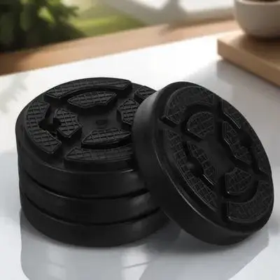 

4pcs Rubber Lift For Two-Post Lifting Machine Durable Protection Heavy Duty Jack Support Car Jack Pad Lifting Pad Car