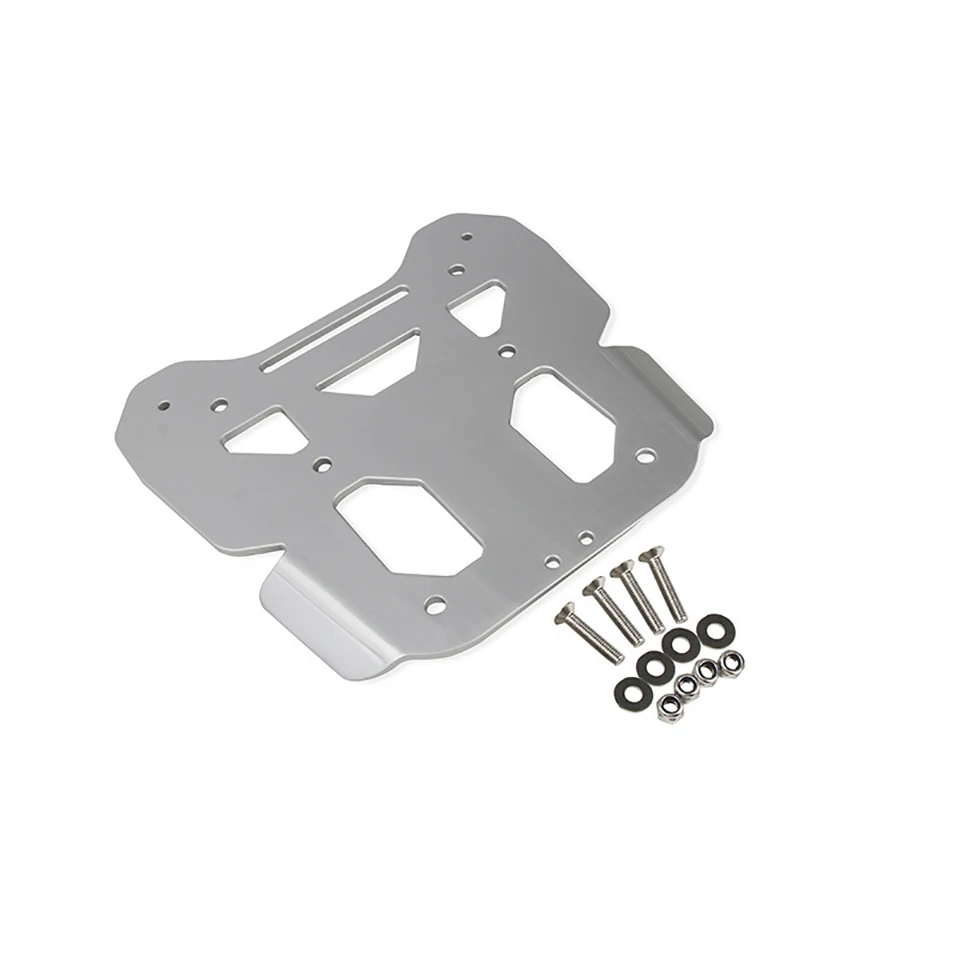 For Honda Africa Twin CRF1100L CRF1000L Tail Box Bracket Bottom Plate CRF 1100L Stainless Steel Trunk Luggage Rack Panniers