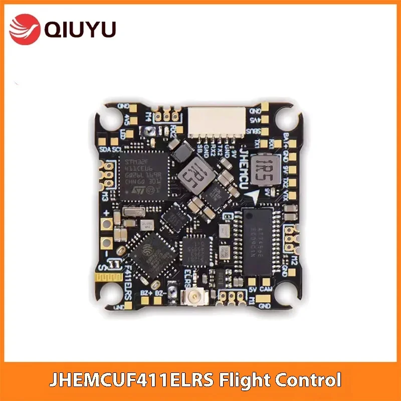 Jhemcu F411elrs 1s 2s Crossover Aircraft Flight Control Elrs 12a Electronic High Definition Sky Terminal