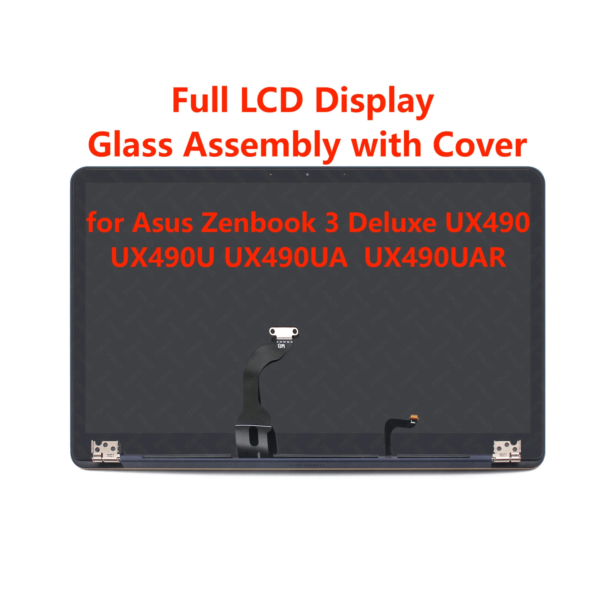 FHD LCD Screen Display Touch Digitizer Glass Assembly for Asus Zenbook 3 Deluxe UX490UA-XS74-BL UX490UA-XH74-BL UX490UA-BE012T