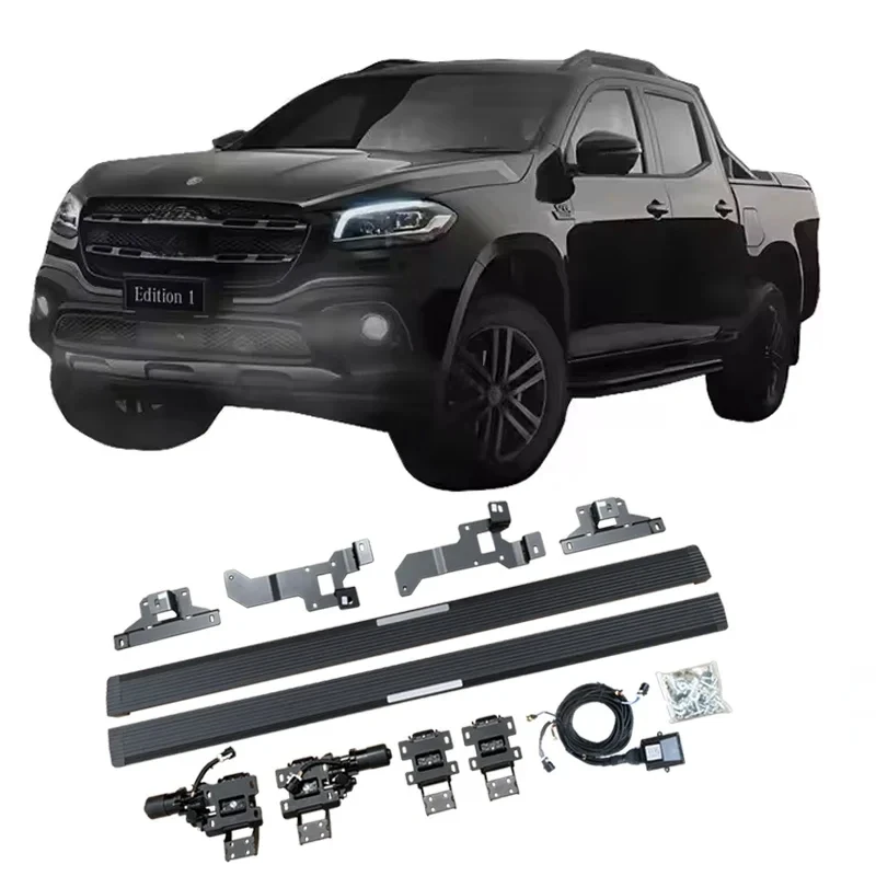 

Electric Side Steps Automatic Aluminium Alloy Electric Running Board for - X-Class 2019-2022
