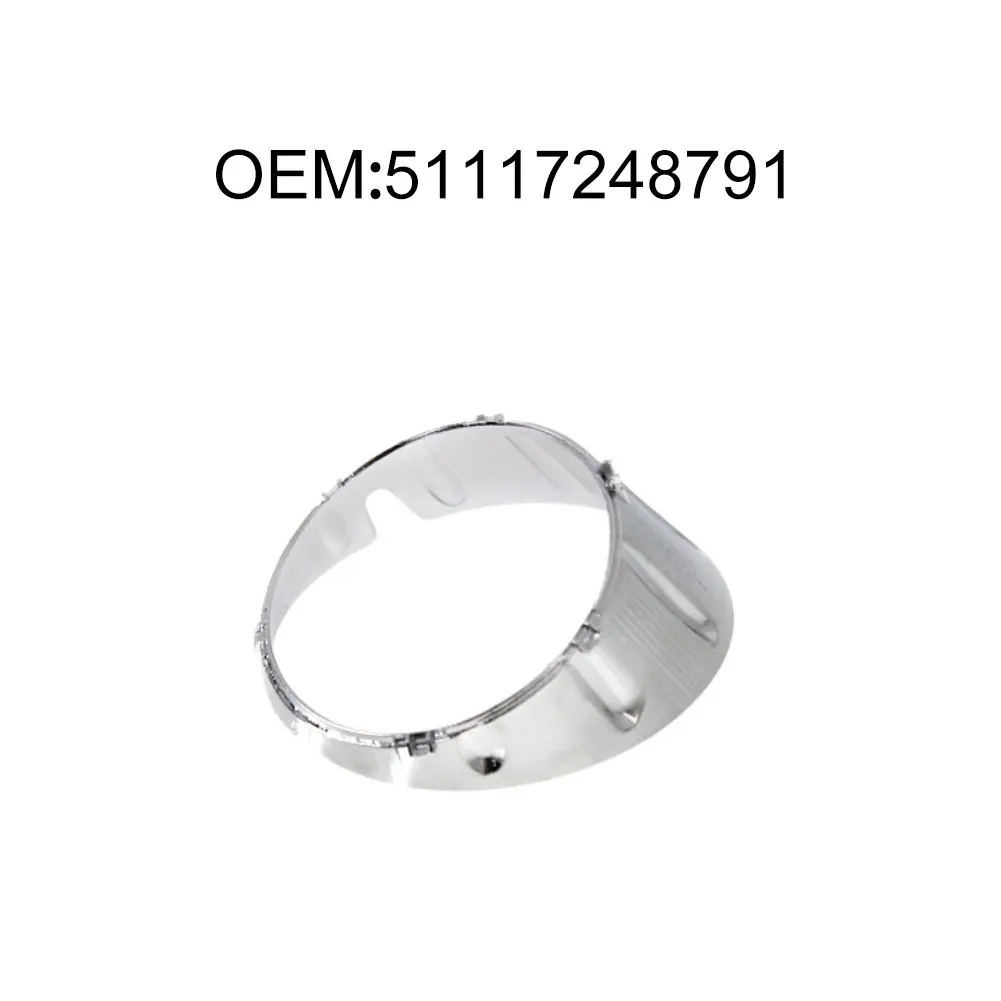 Front Fog Light Mounting Housing for MINI Cooper R56 Clubman R55 R57 LCI 2009-2015 Matches OE 51117248791 51117248792