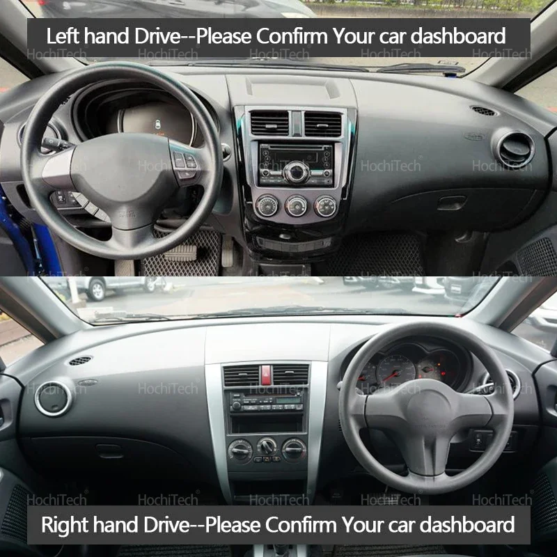 غطاء لوحة القيادة المضادة للانزلاق حصيرة حماية الوسادة ظلة السجاد البساط داش غطاء لوحي لميتسوبيشي كولت زائد Z21 Z23 Z27 2013-الحاضر #2