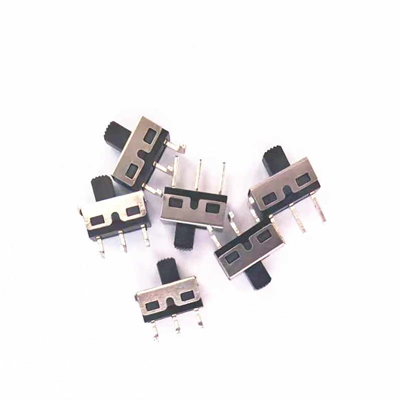 

10PCS SS12D10G5 shank height 5MM 1P2T vertical 2 gear 3 foot straight/curved foot SS12D06 toggle switch high current