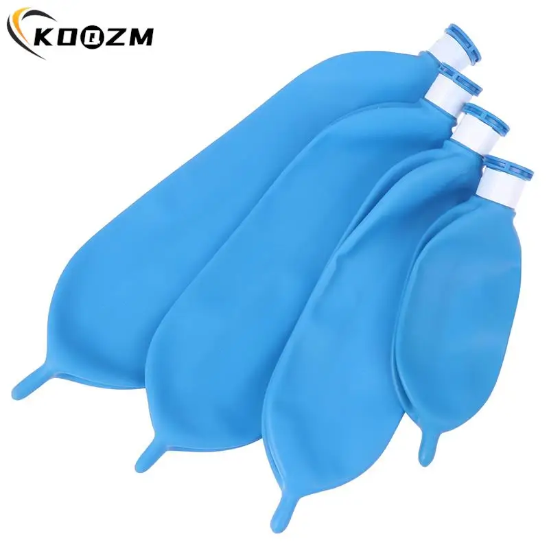 1pcs Blue 0.5L 1L 2L 3L Anesthesia Ventilator Latex Airbag Breathing Bag Reservoir Bag Anesthesia Machine Respirator Air Sac