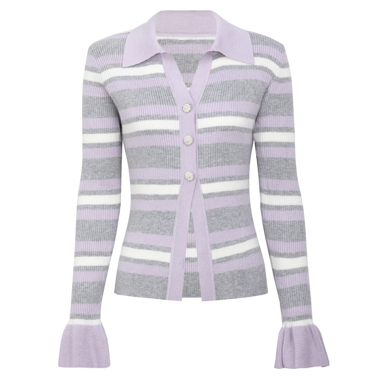 

Женский классический вязаный свитер с длинными рукавами, модное высокое качество, весна-осень, новый стиль, повседневное удобное верхнее пальто