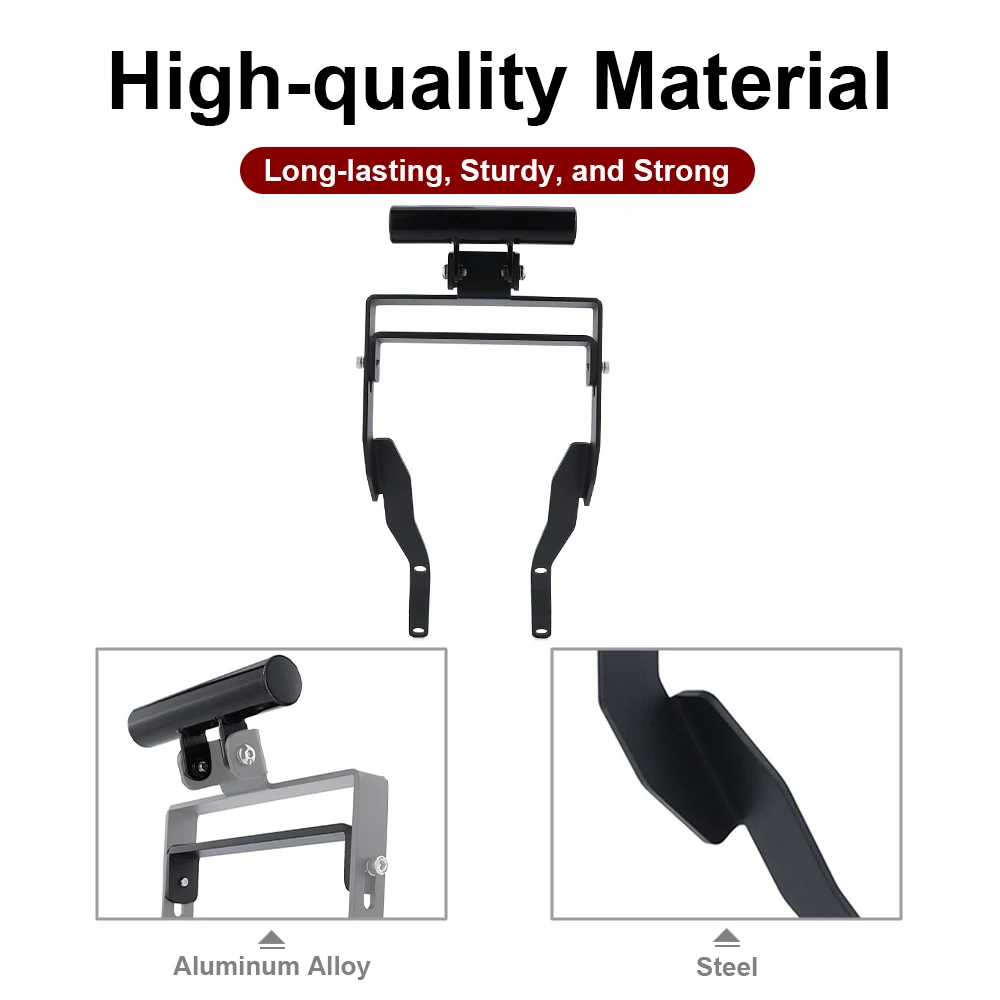Motorcycle Aluminum GPS Mount Navigation Plate Bracket Phone Adapter Holder Support 800X all models 2024 2025 2026 For Kove