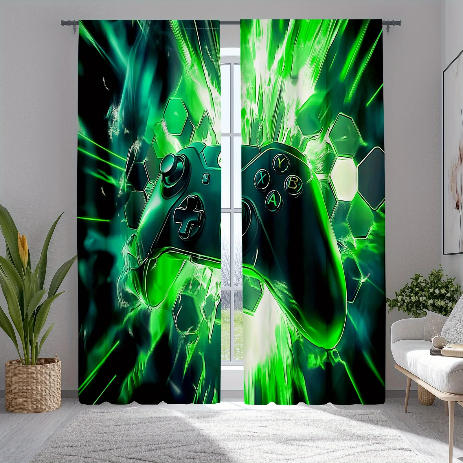 Gaming Controller Gordijnen Gr - Tech Office Youtube recensie en prijs