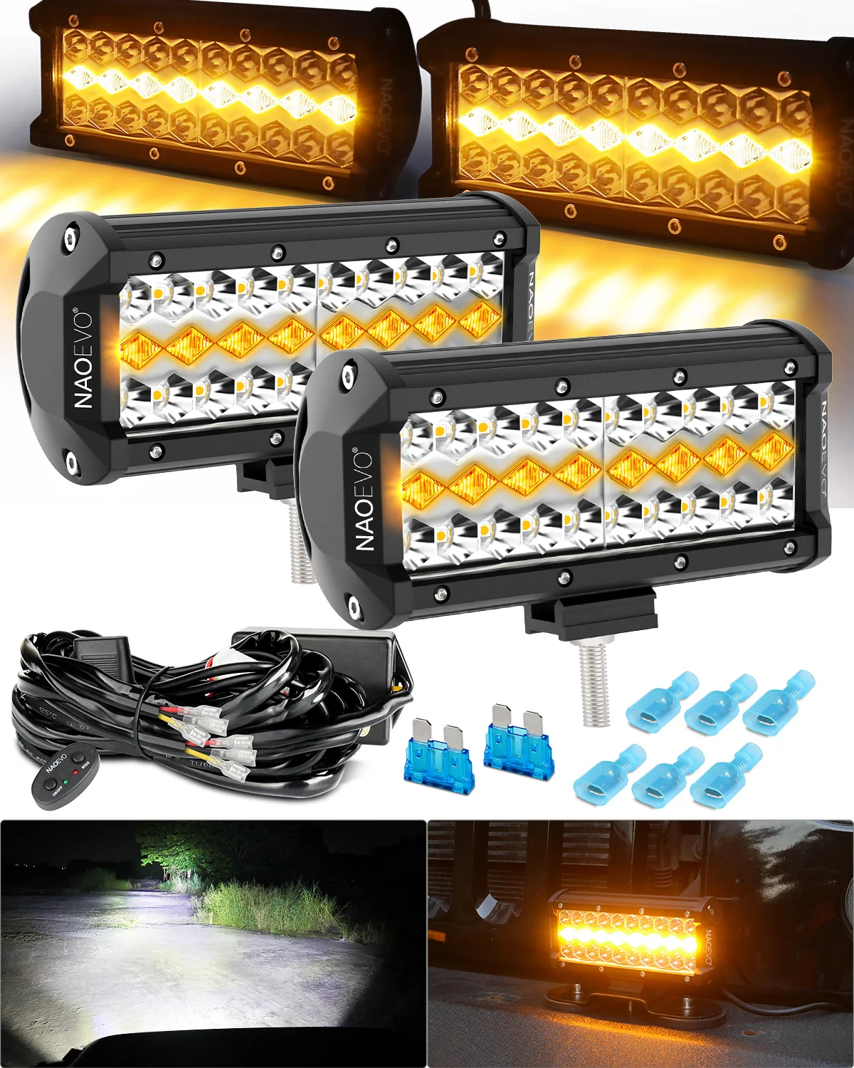 รีวิวและแนะนำ 7 นิ้ว LED Light Bar 60W สำหรับรถ 4x4, ATV, ยานพาหนะ และเรือ