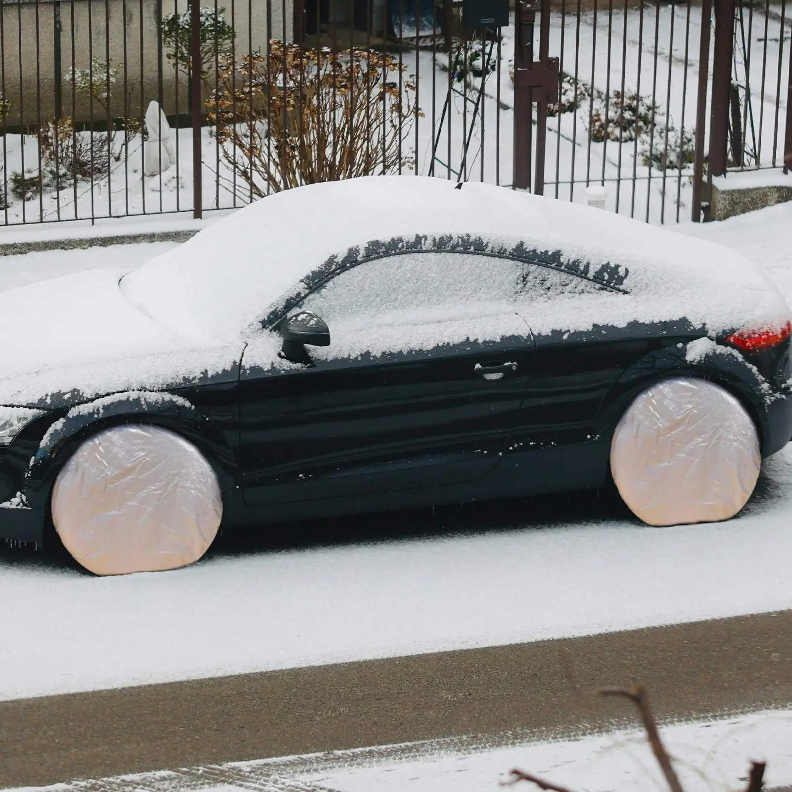 RV Tire Covers Waterproof Tire Cover UV-Resistant Protector For Outdoor Summer Camping RV Snow Protection