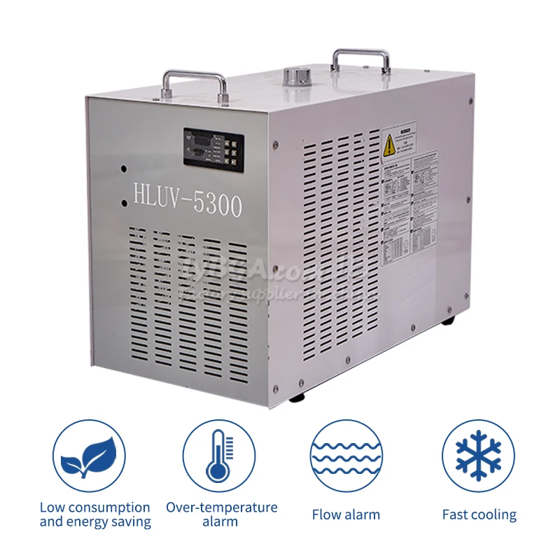 LY HLUV-2800/5300 UV LED Serie di refrigeratori Acqua fredda Capacità del serbatoio dell'acqua 8L Testa massima 15m φ10 Ugello in rame Pagoda 220V 110V