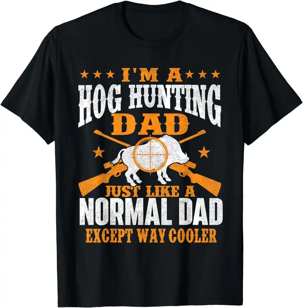 I'm A Hog Hunting Dad Boar Hunting T-Shirt Y2K tops Unisex Summer Short Sleeve