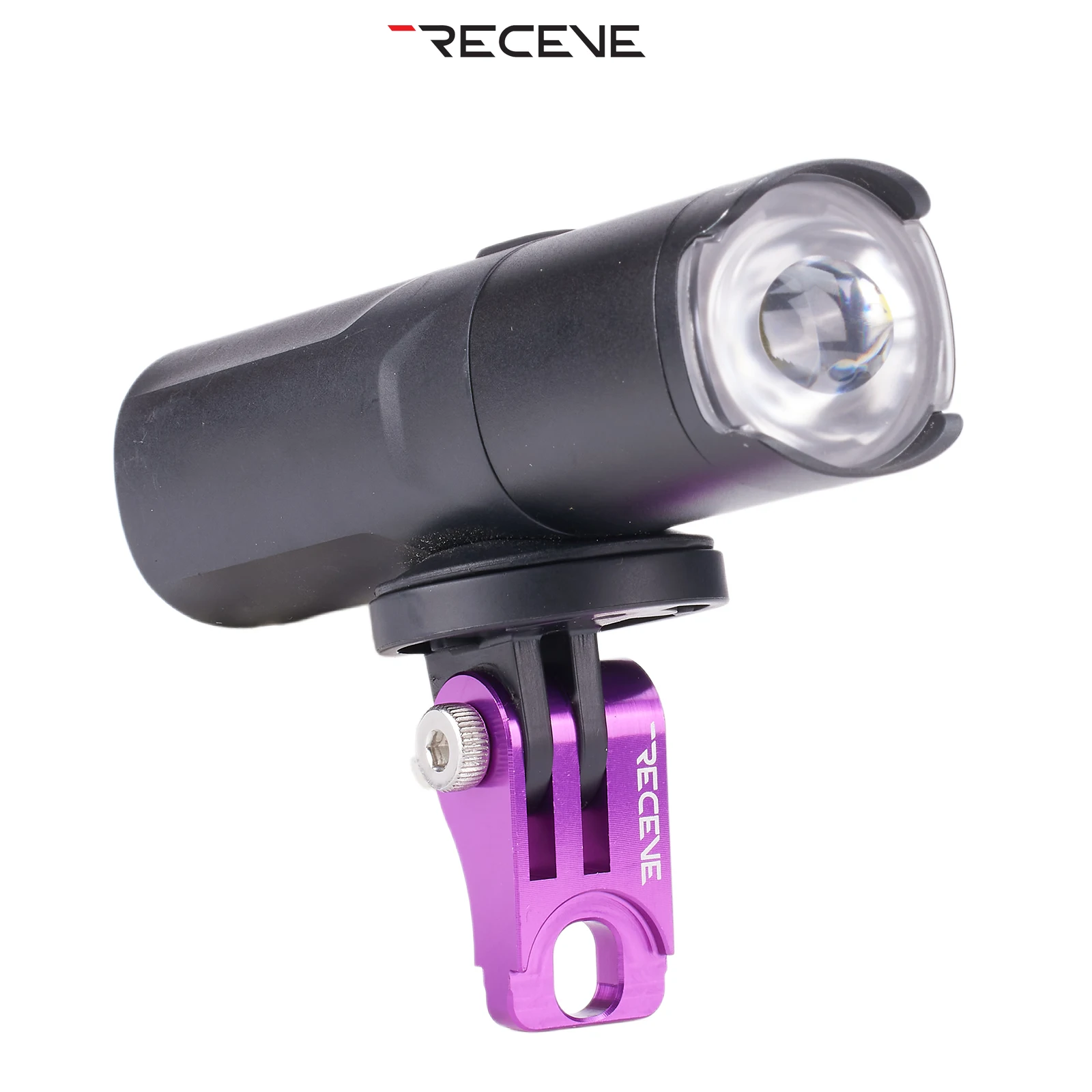 RECEVE Folding Bike Light Holder Bracket Bicycle Lamp Mount Adapter Computer Holder Base Handlebar