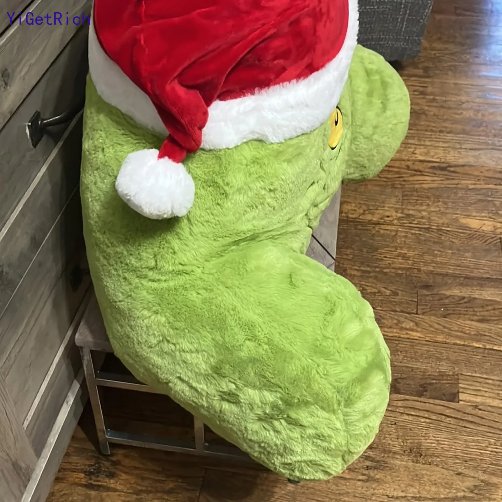 Christmas Plush Green Pillow Creative Gift Holiday Atmosphere Pillow Festival Decoration Ornament Christmas Gift 2024 New Yi