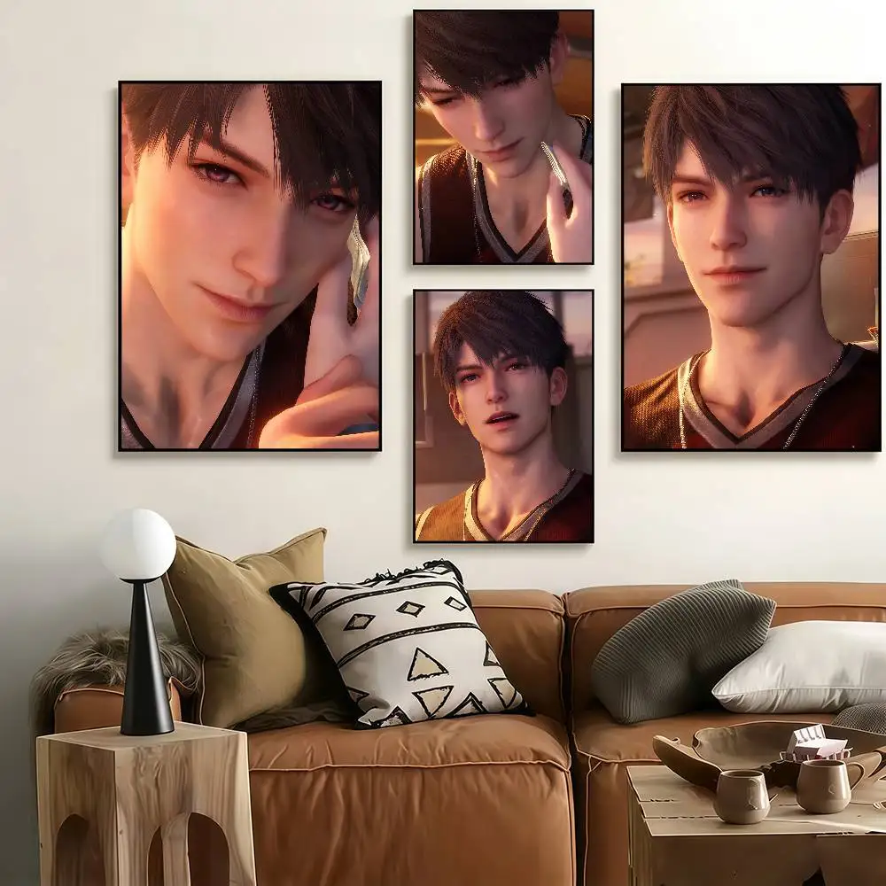 Caleb Summer Surge Love And Deepspace Poster Self-adhesive Art Waterproof Paper Sticker Coffee House Bar Room Wall Decor