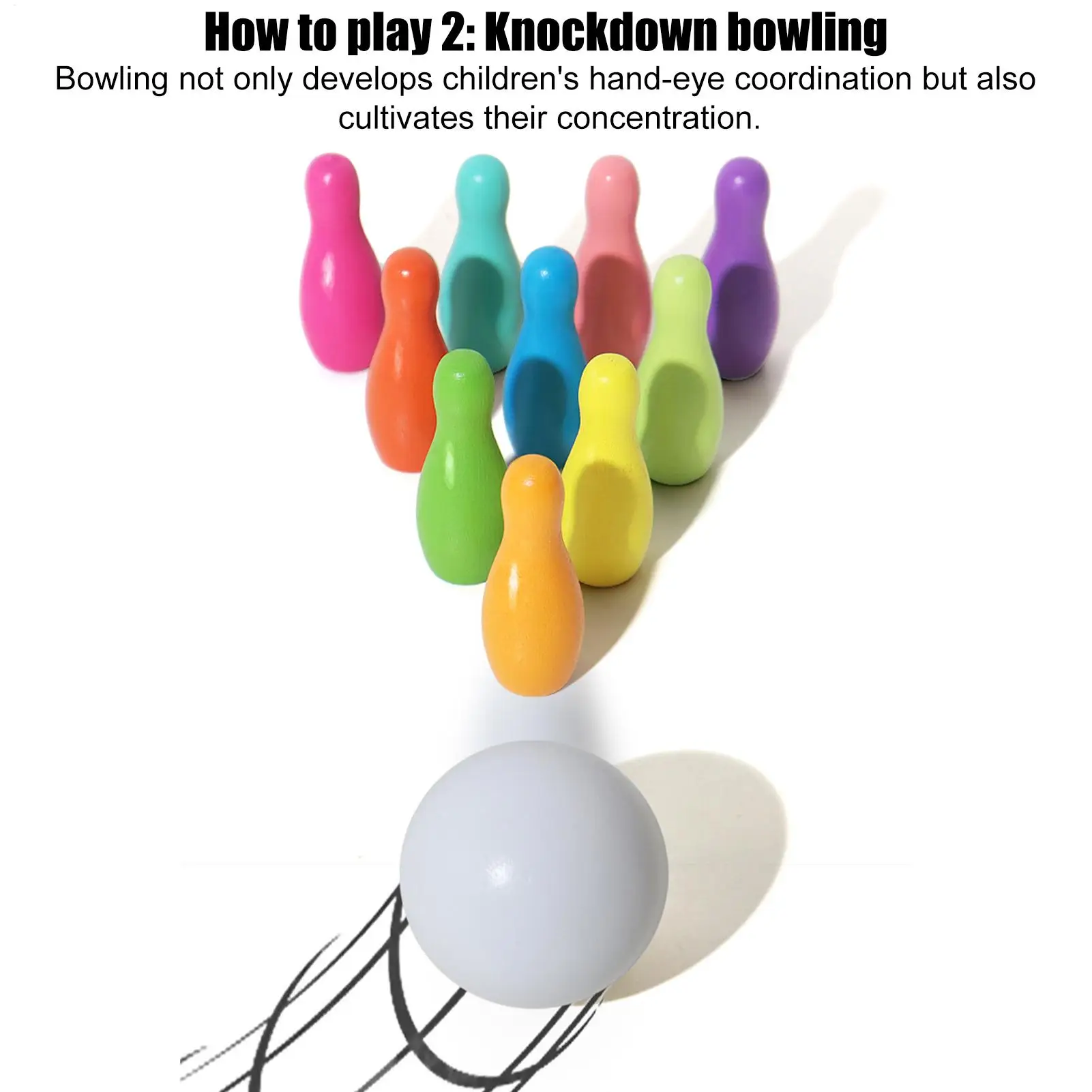 Wooden Color Matching Game - Educational Family Toy for Indoor & Outdoor - Party, Travel & Classroom Activity for Kids & Adults