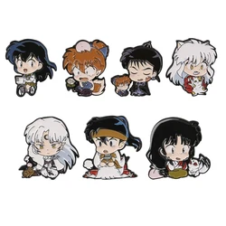 Alfileres esmaltados de personajes de Anime, broches de dibujos animados para mujeres y hombres, alfileres de solapa, insignia de ropa, joyería, accesorios de Cosplay, regalo para amigos