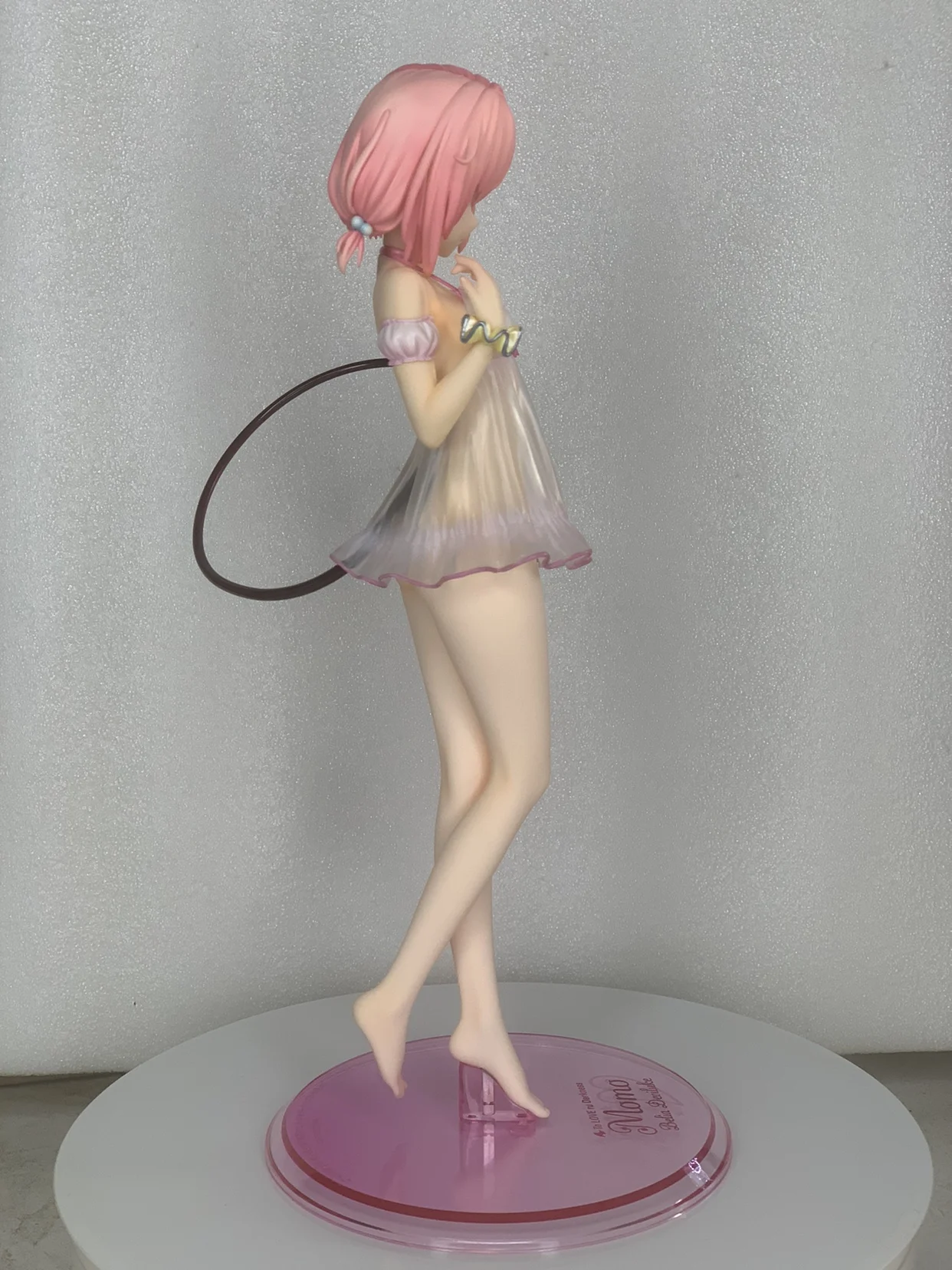 Sem caixa 24cm japonês original anime figura escuridão momo belia deviluke pijamas ver figura de ação brinquedo modelo colecionável