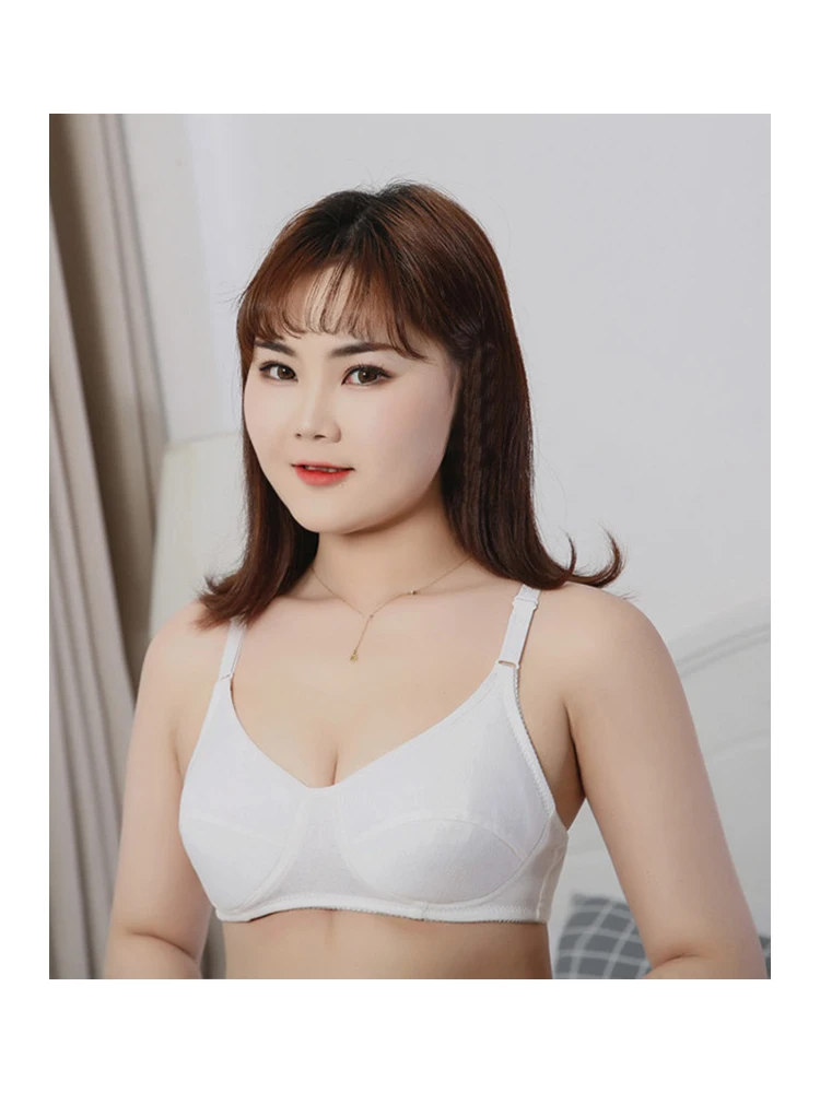 Good for exercise and traveling wire free bra tops soft cotton bras without underwire breathable full sexy lace lingerie Bh D05