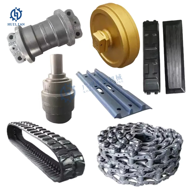 

Rubber Track Undercarriage Parts Track Bottom Roller Sprocket Top Roller FOR Mini Excavator