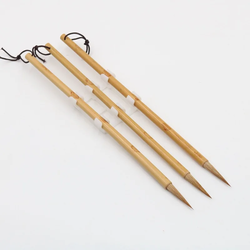 Chinese Calligraphy Small Regular Script Brush Pen Writing Painting Wolf Hair G15 Drop Ship