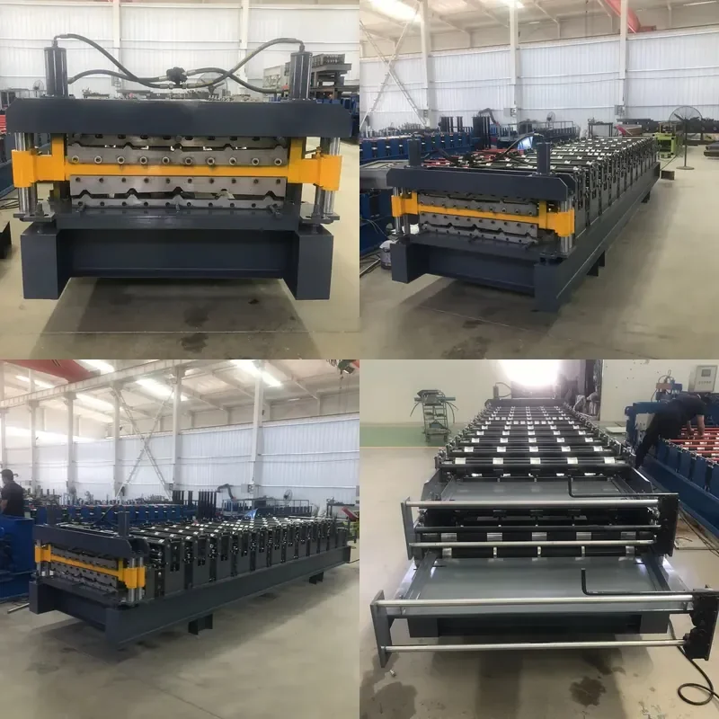 Deposit-Automatic 840900 double-layer tile pressing machine equipment source directly from the manufacturer color steel