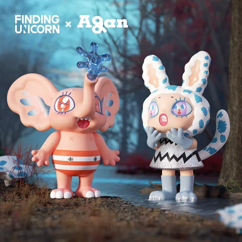 Finding Unicorn Agan-Yeaohua Dark Fairy Tale Series Blind Box Guess Bag Mystery Box Toys Doll Cute Anime Figure Ornaments Gift