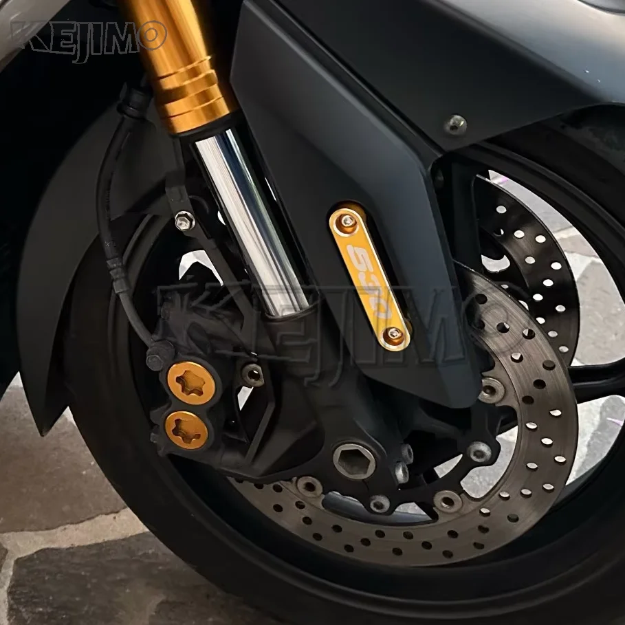 

For Yamaha T-MAX 530 Tmax530 2019 2018 2017 2016 2015 Front Axle Coper Plate Decorative Cover TMAX 530 Motorcycle Accessories