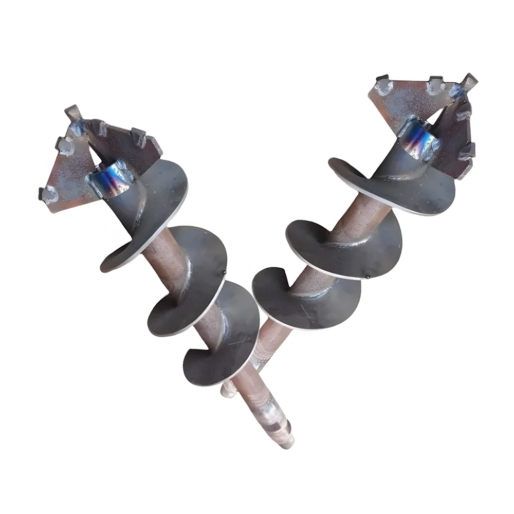 Vite a coclea personalizzata Punta da trapano Coclea per terra Asta di prolunga in acciaio ad alta resistenza per piantare l'aerazione del terreno del coclea di fertilizzazione del giardino