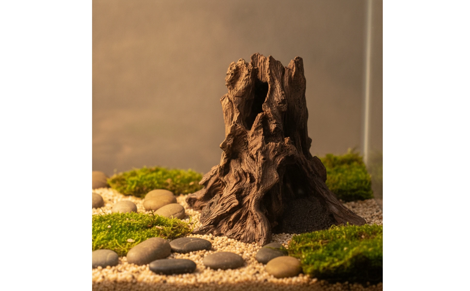 Artificial Driftwood Irregular Aquarium Driftwood Aquarium Stump Realistic Aquatic Pet Tank Cave Lifelike for Aquarists
