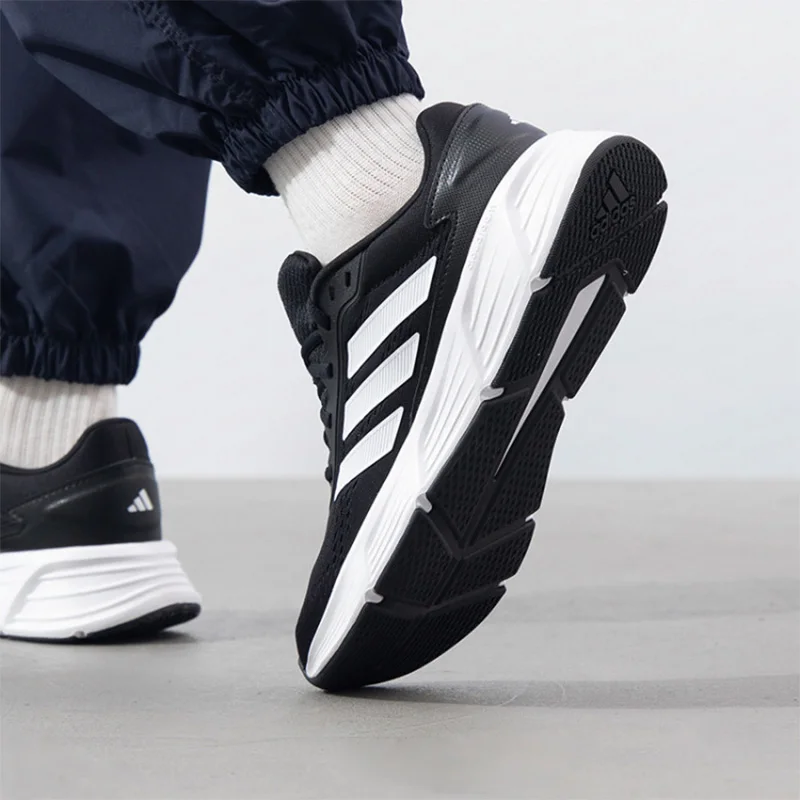 Adidas Classic Three Stripes Cushioned Anti-Slip Men's and Women's Commuting, Fitness, Leisure and Sports Shoes JQ7499