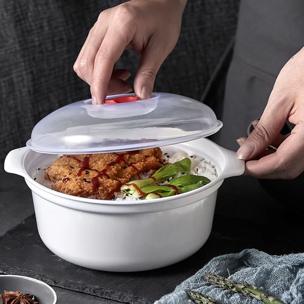 

Microwave Lunch Box Food Container Portable Storage Box Fresh Keeping Case Large Capacity Reusable Plastic PP Safe