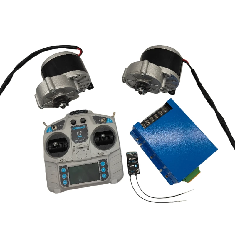 24V Automatic Lawn Mower Robot Push Lawn Mower DC Motor with Dual Brush Motor Controller